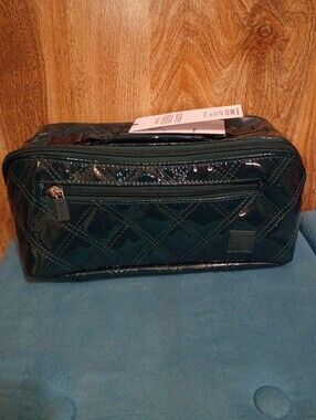 Ihkwip Carry It All Cosmetic Case Patent Emerald